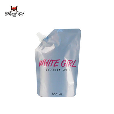 Wholesale custom food grade stand up pouch with spout
