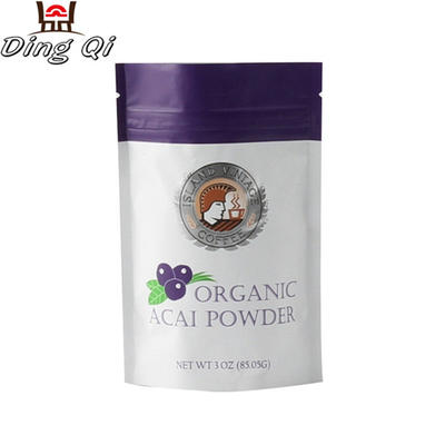 Wholesale organic acai powder sachet packaging bag food grade